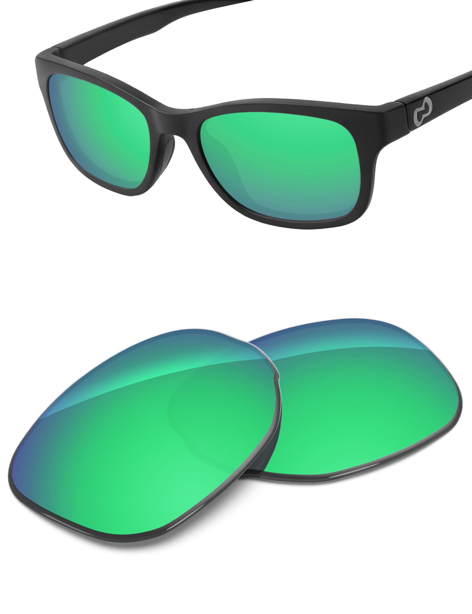 Emerald Green FlashMirror™-Non-Polarized