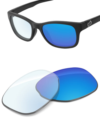 Sky Blue FlashMirror™ Photochromic-Non-Polarized