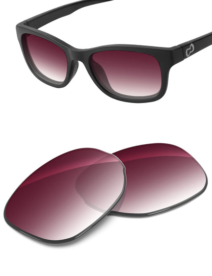 Wine Red Gradient-Non-Polarized