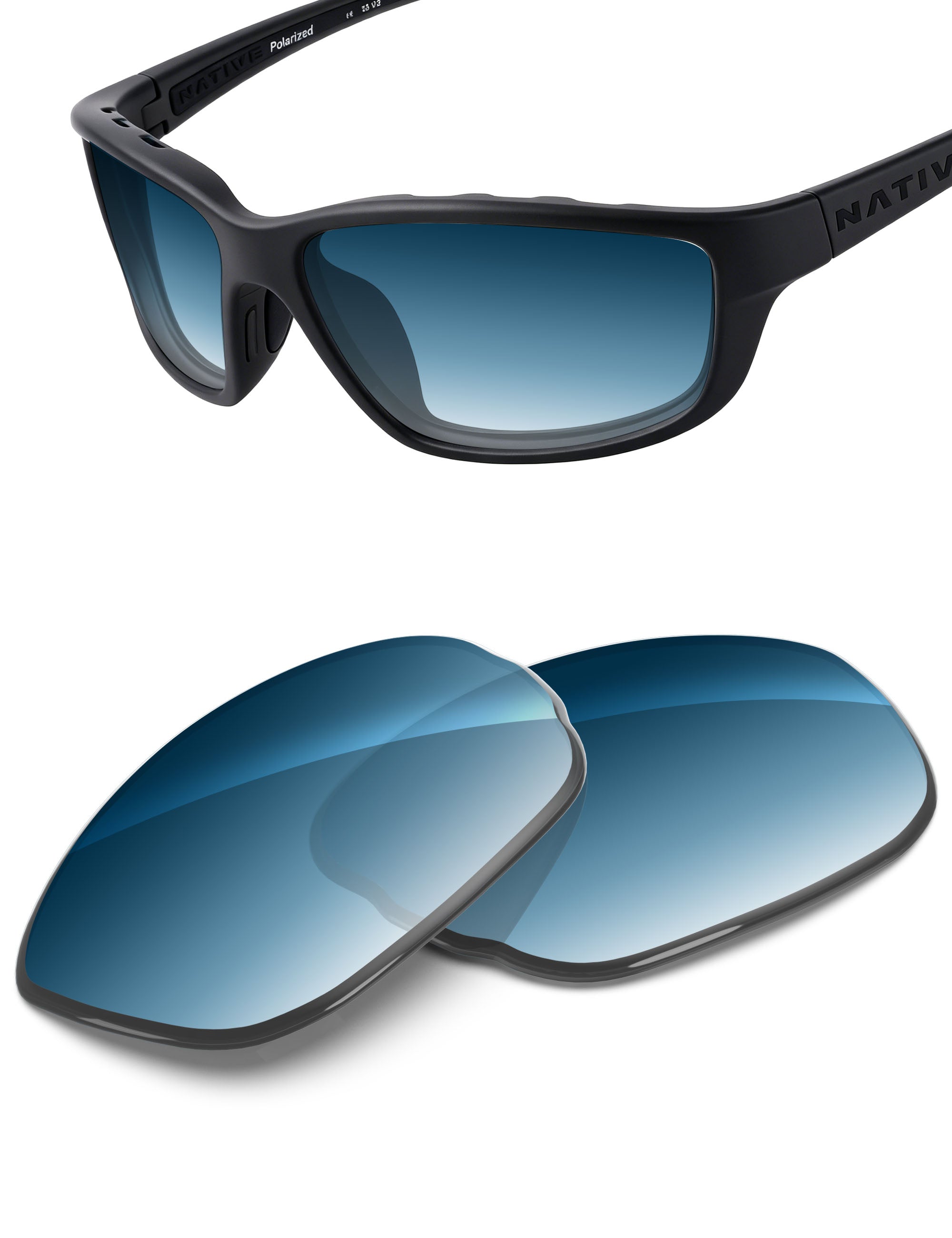 Blue Gradient-Non-Polarized