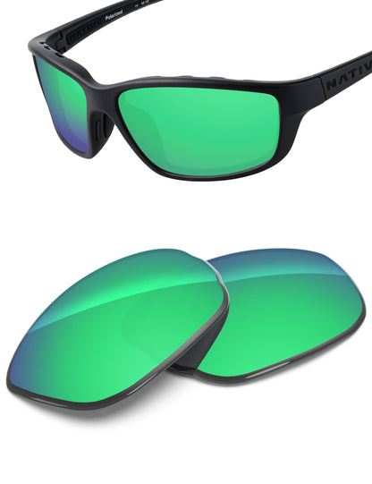 Emerald Green FlashMirror™-Non-Polarized