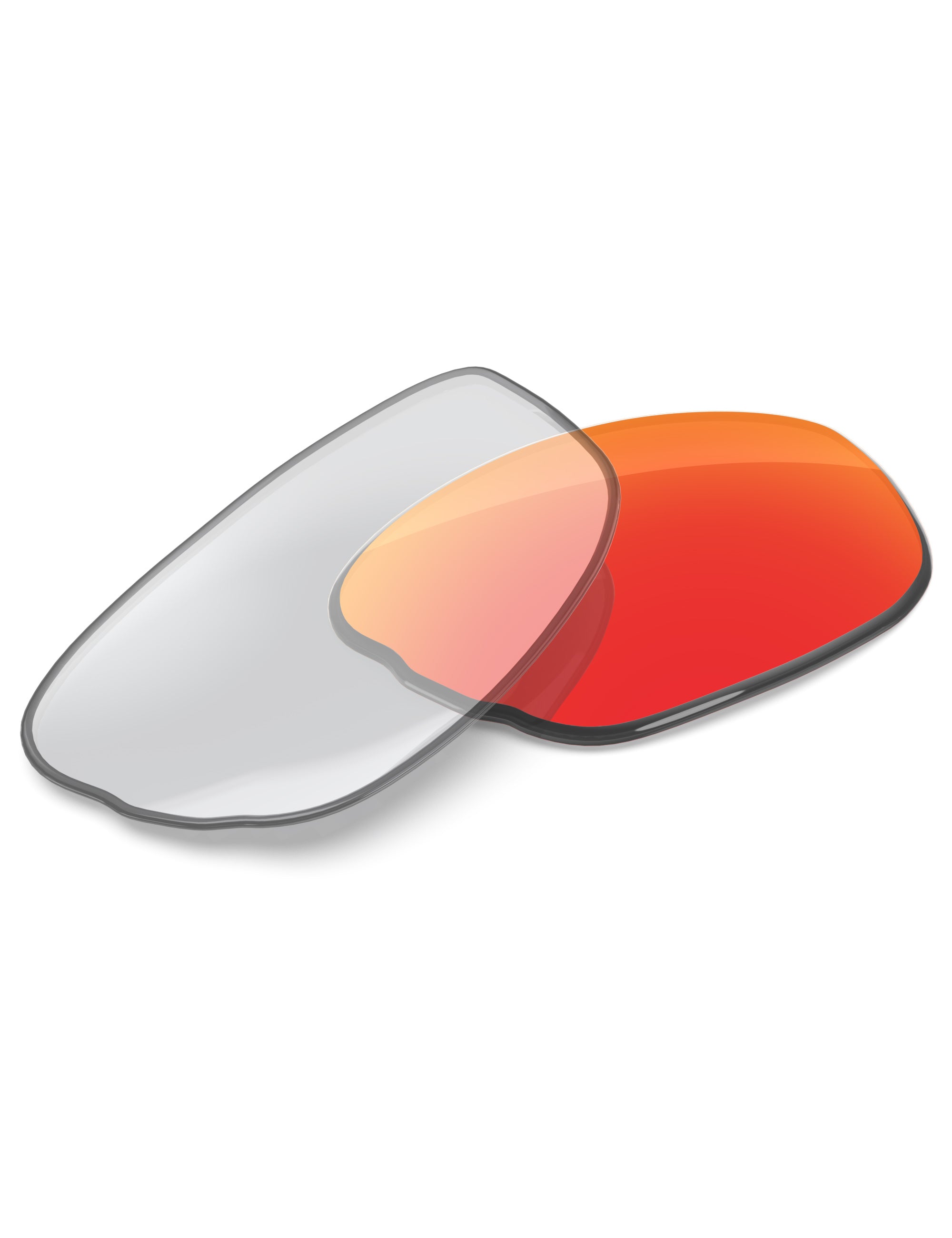 Fire Red FlashMirror™ Photochromic-Non-Polarized