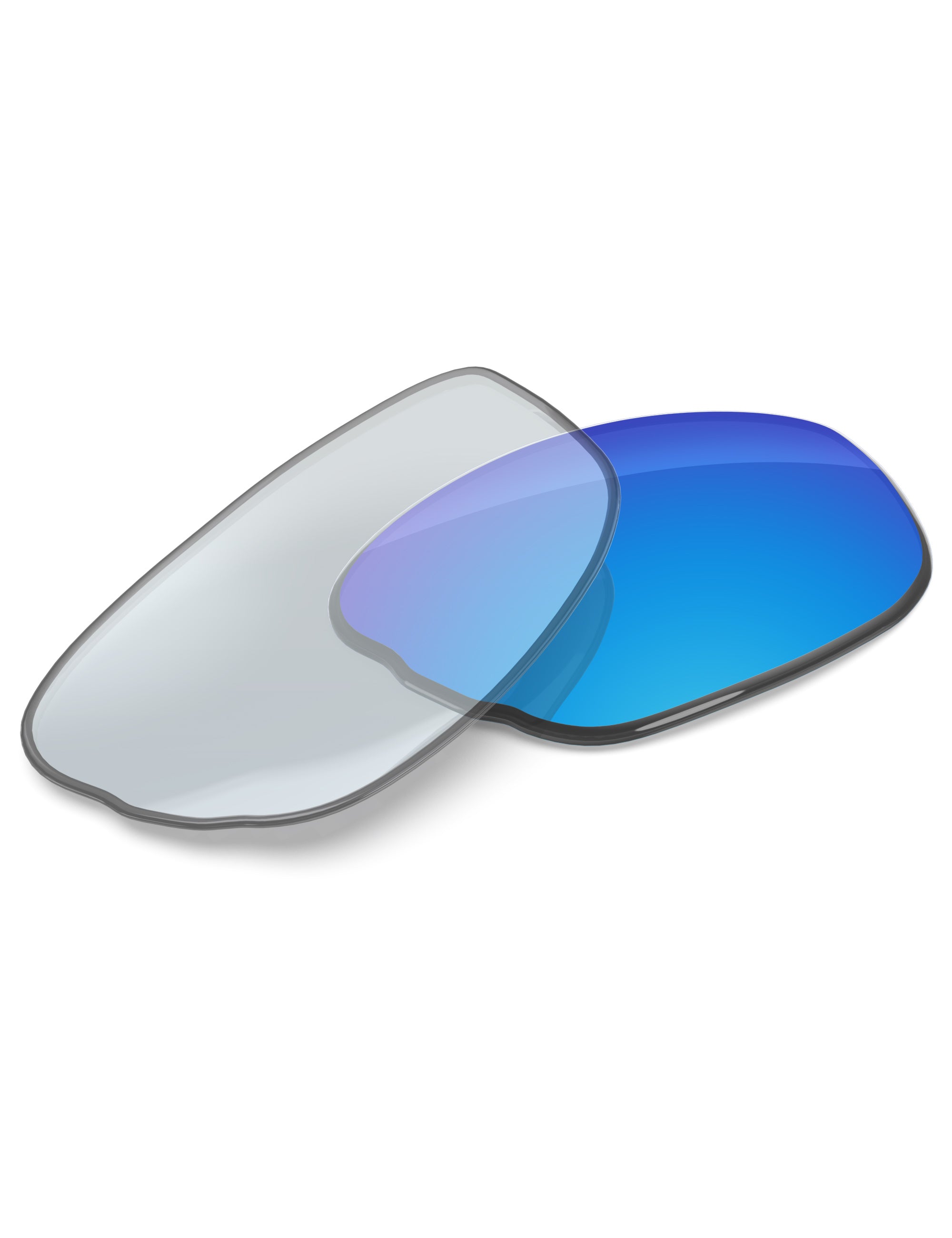 Sky Blue FlashMirror™ Photochromic-Non-Polarized