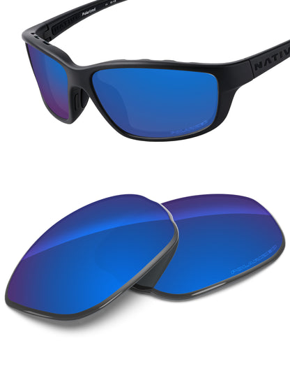 Sapphire Blue FlashMirror™-Polarized