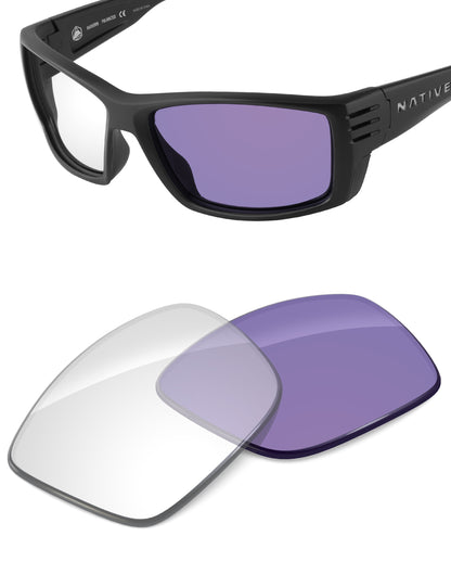 Adapt Purple Photochromic-Non-Polarized
