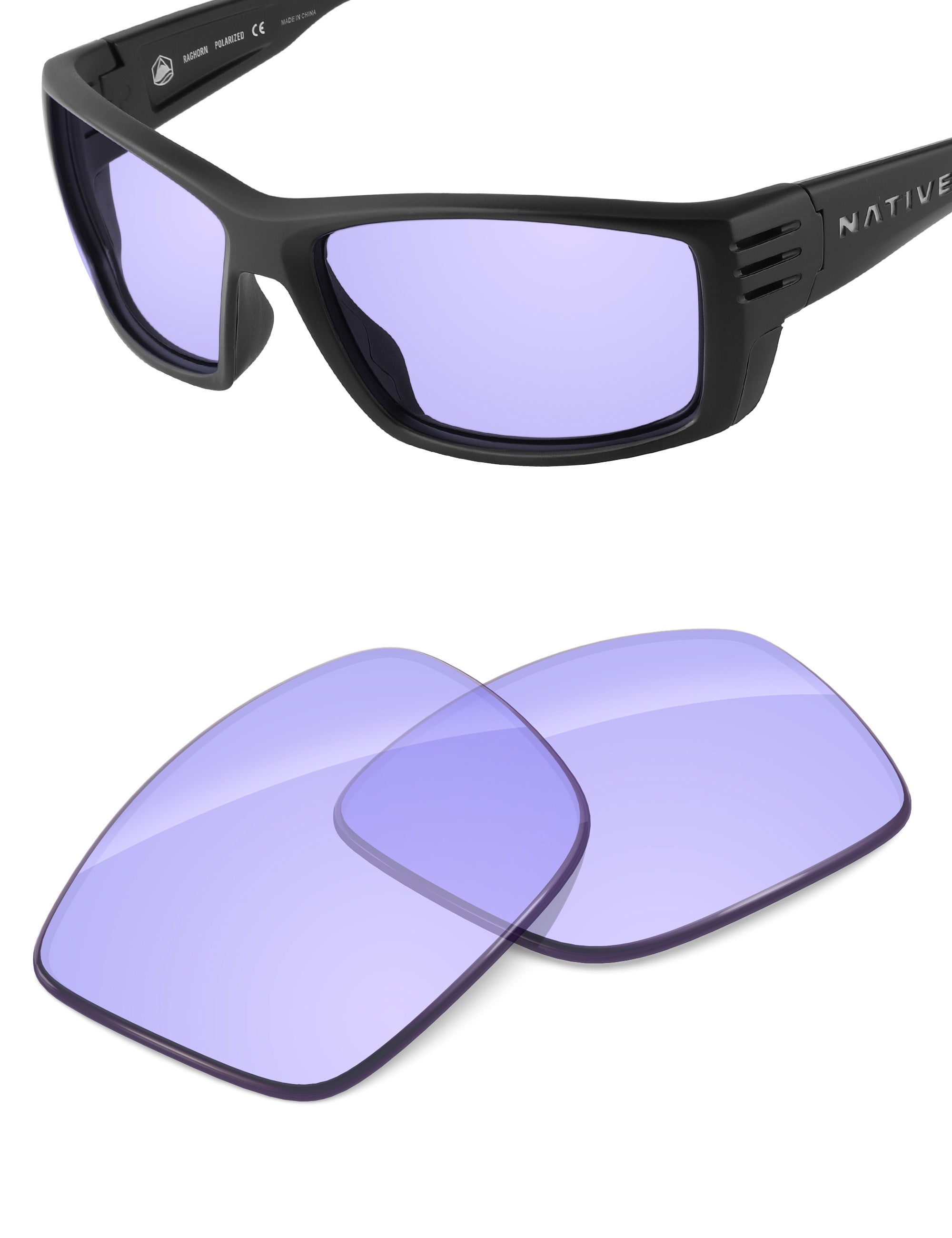 Low Light Purple-Non-Polarized
