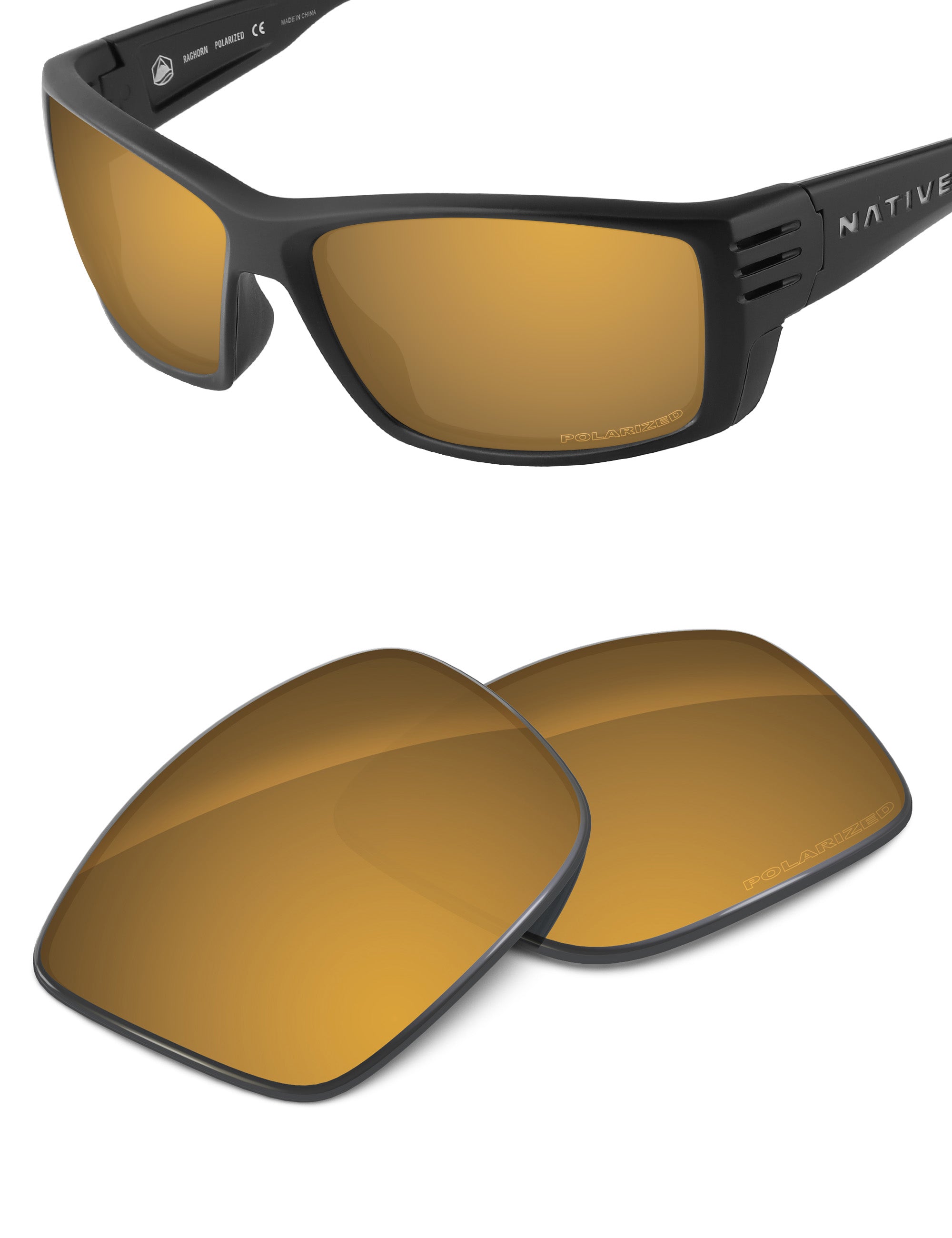 Tungsten Gold FlashMirror™-Polarized