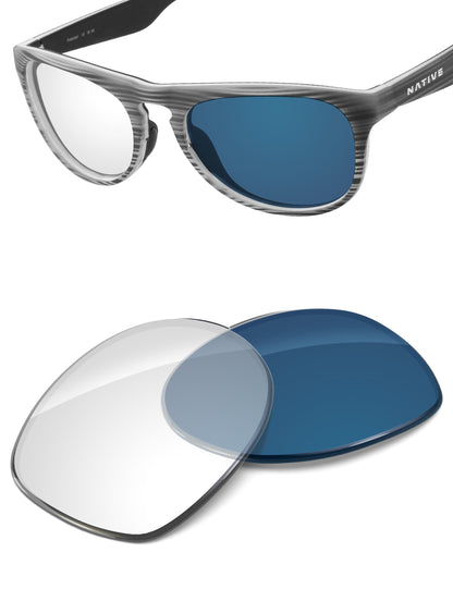 Adapt Blue Photochromic-Non-Polarized