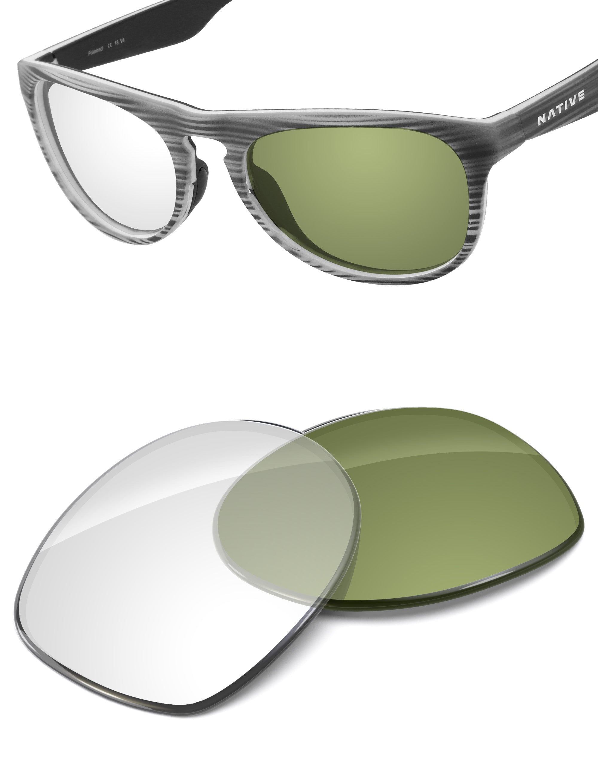 Adapt Green Photochromic-Non-Polarized