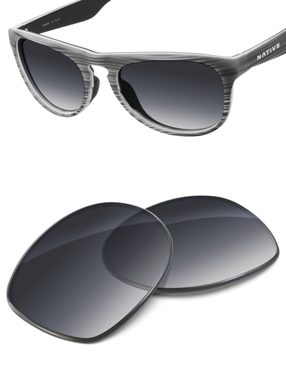 Gray Gradient-Non-Polarized