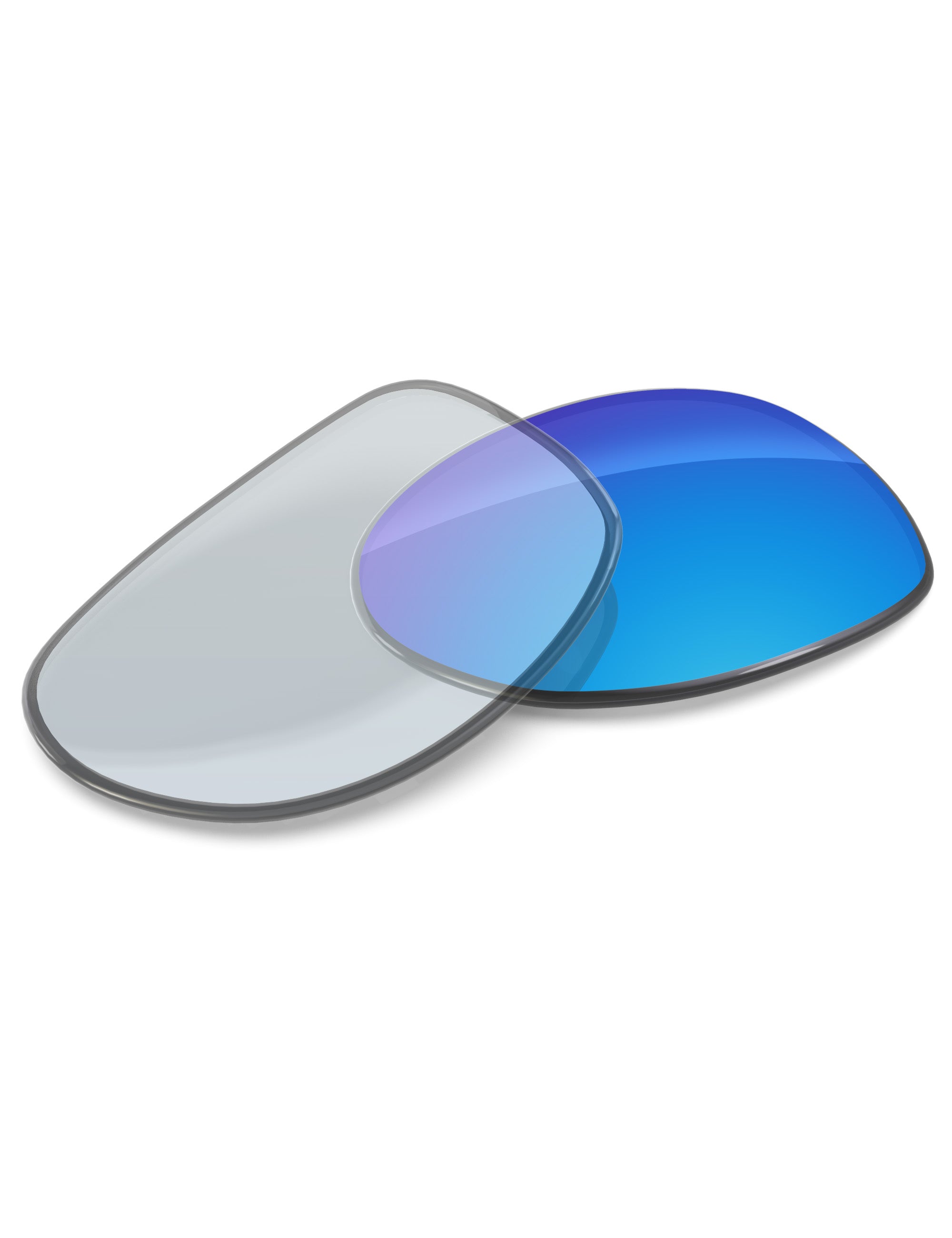 Sky Blue FlashMirror™ Photochromic-Non-Polarized