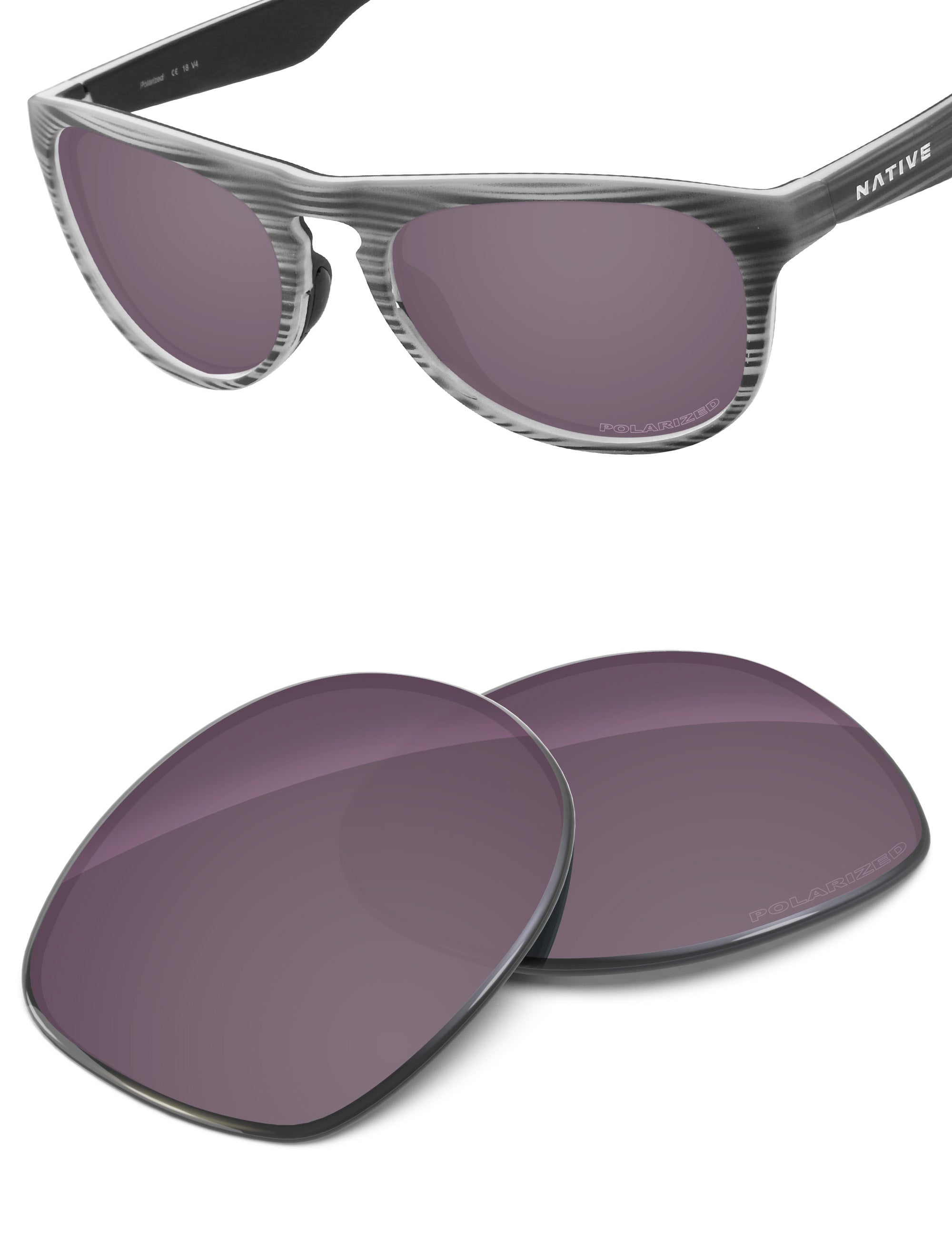 Gray Metallic FlashMirror™-Polarized