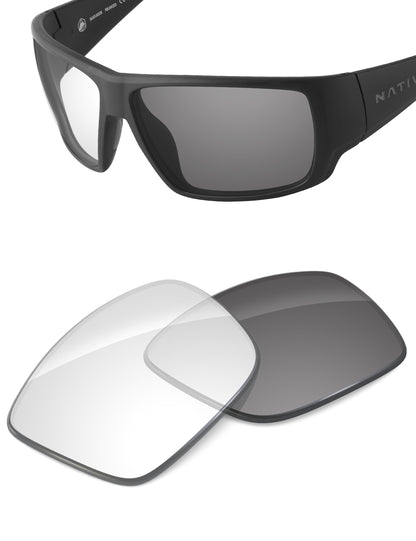 Adapt Gray Photochromic Blue Light Blocking-Non-Polarized