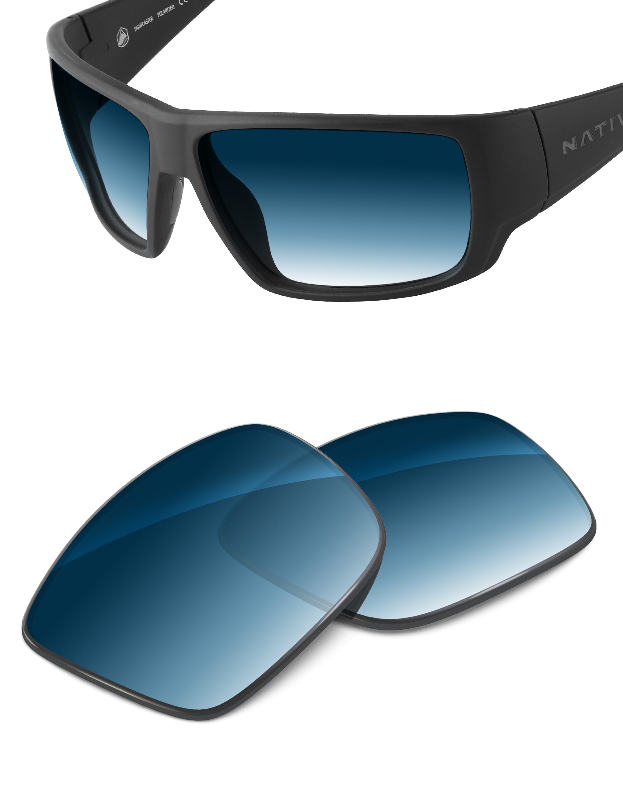 Blue Gradient-Non-Polarized