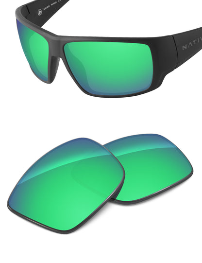 Emerald Green FlashMirror™-Non-Polarized