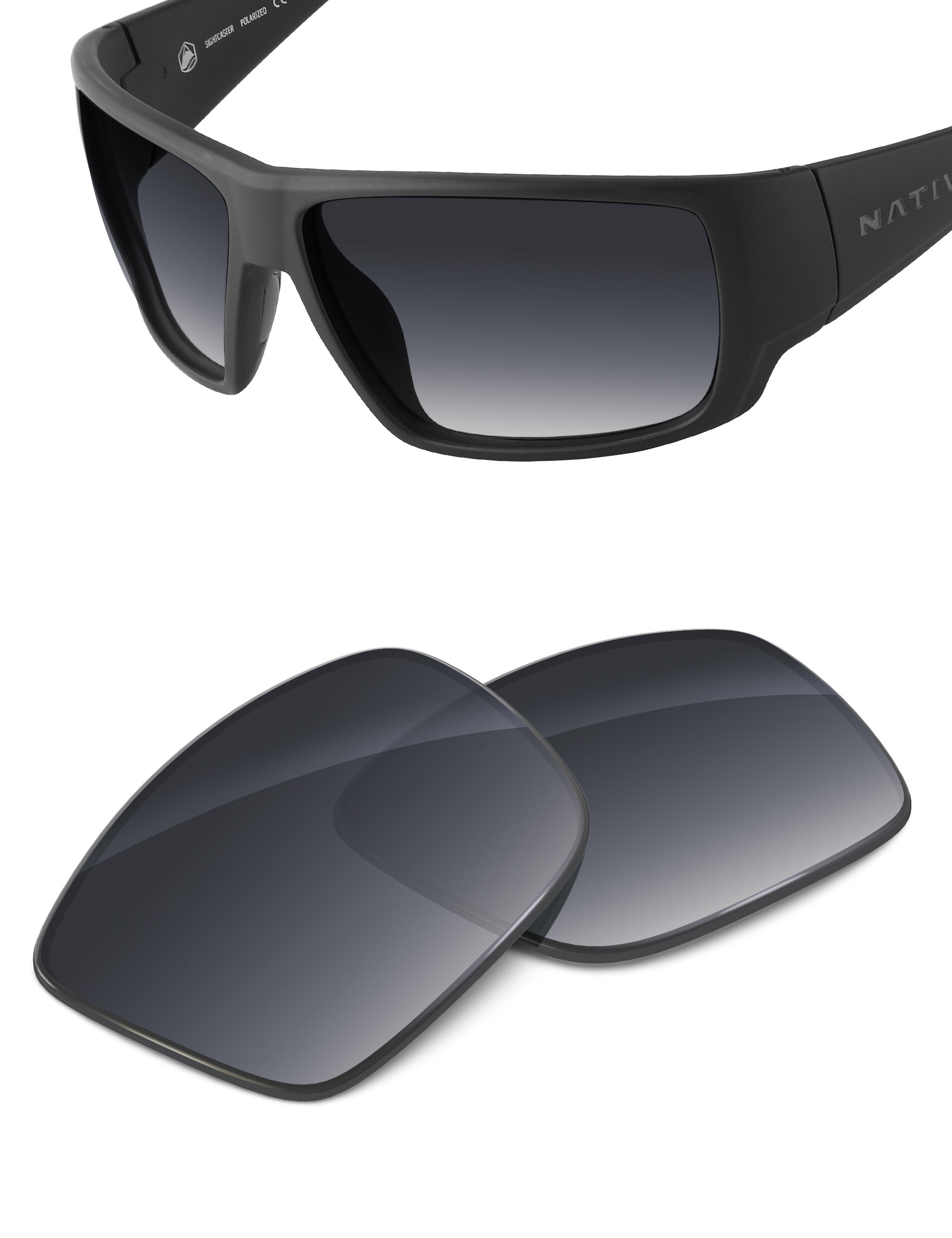 Gray Gradient-Non-Polarized