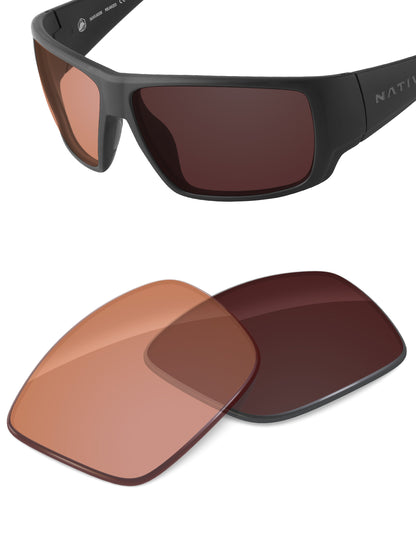 Orange Tint Photochromic-Non-Polarized