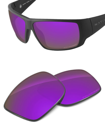 Plum Purple FlashMirror™-Polarized