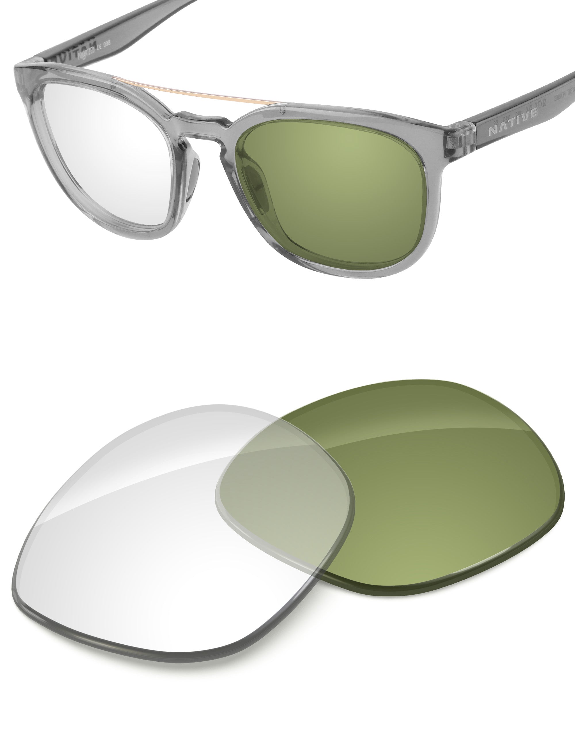 Adapt Green Photochromic-Non-Polarized