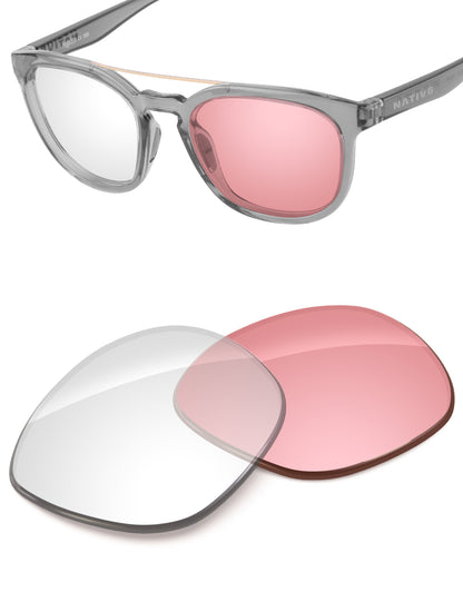 Adapt Pink Photochromic-Non-Polarized