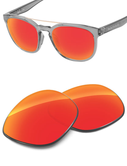 Fire Red FlashMirror™-Non-Polarized