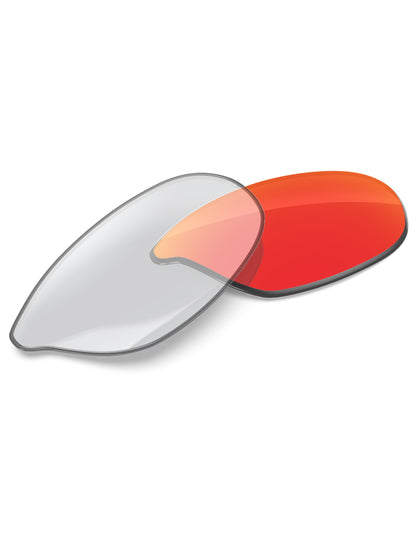 Fire Red FlashMirror™ Photochromic-Non-Polarized