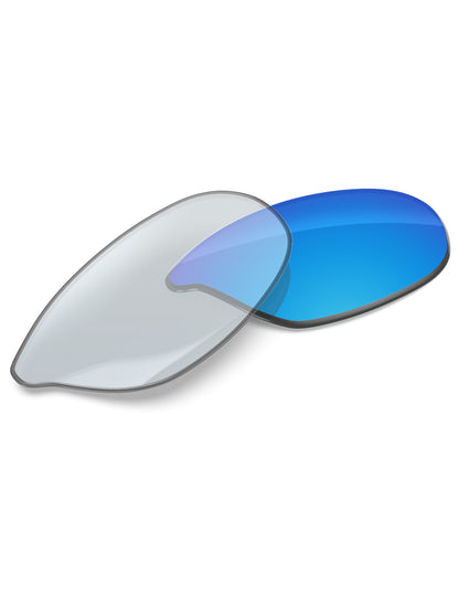 Sky Blue FlashMirror™ Photochromic-Non-Polarized