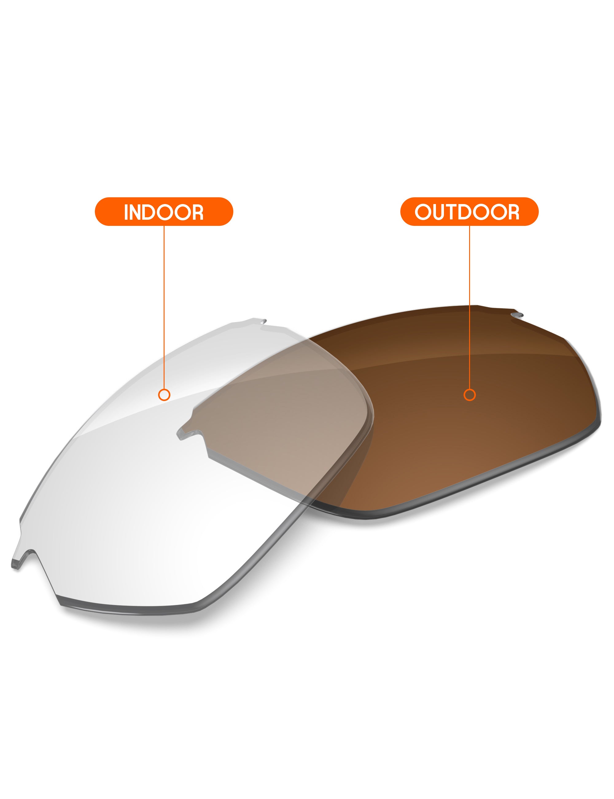 Adapt Brown Photochromic-Non-Polarized