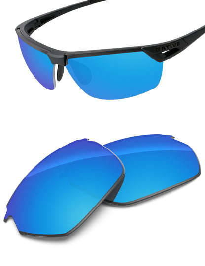 Sky Blue FlashMirror™-Non-Polarized