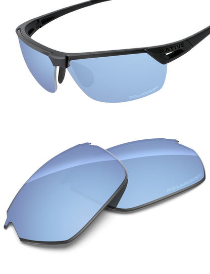 Aqua Blue FlashMirror™-Polarized