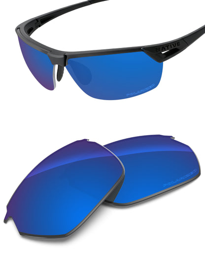 Sapphire Blue FlashMirror™-Polarized