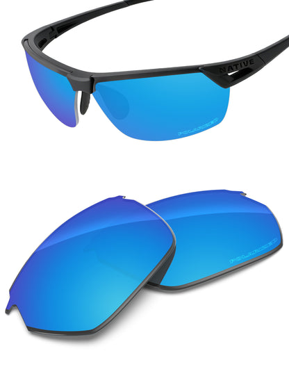 Sky Blue FlashMirror™-Polarized