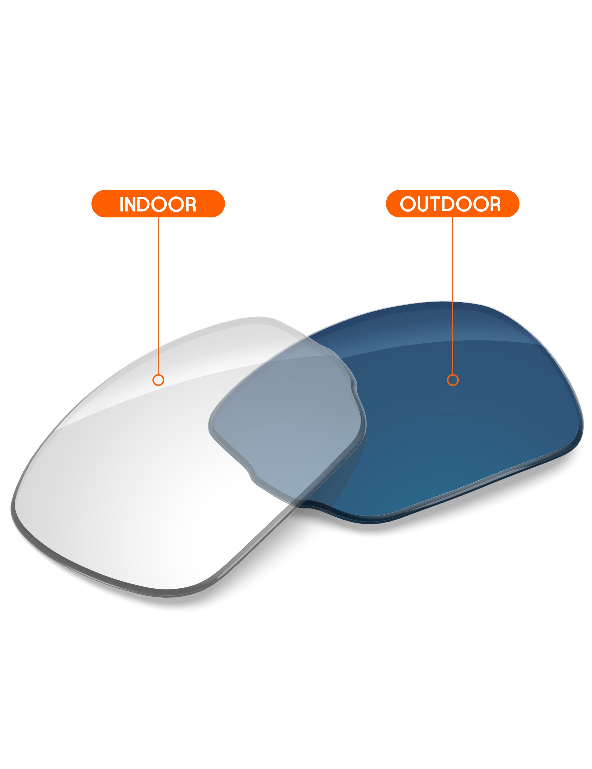Adapt Blue Photochromic-Non-Polarized