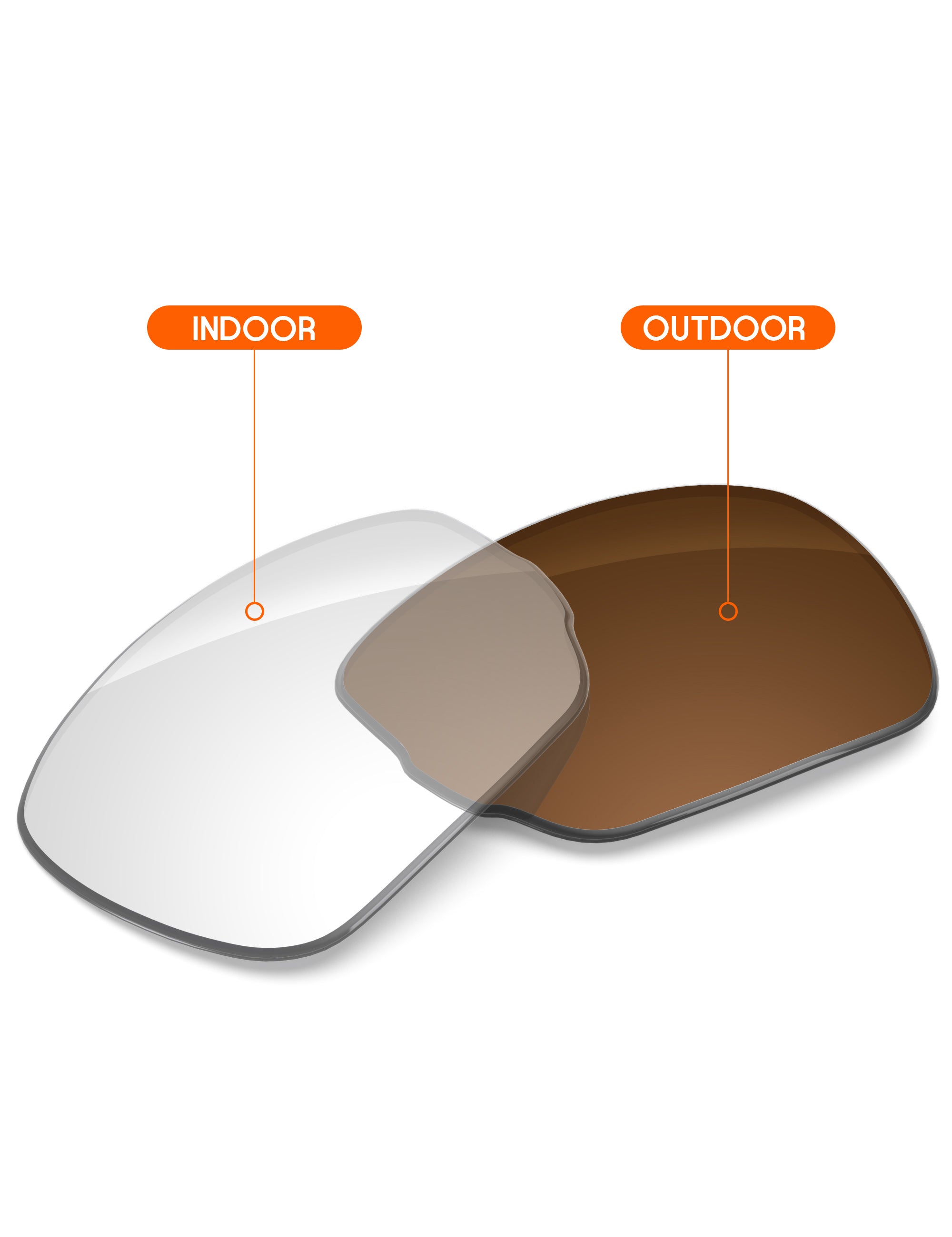 Adapt Brown Photochromic-Non-Polarized