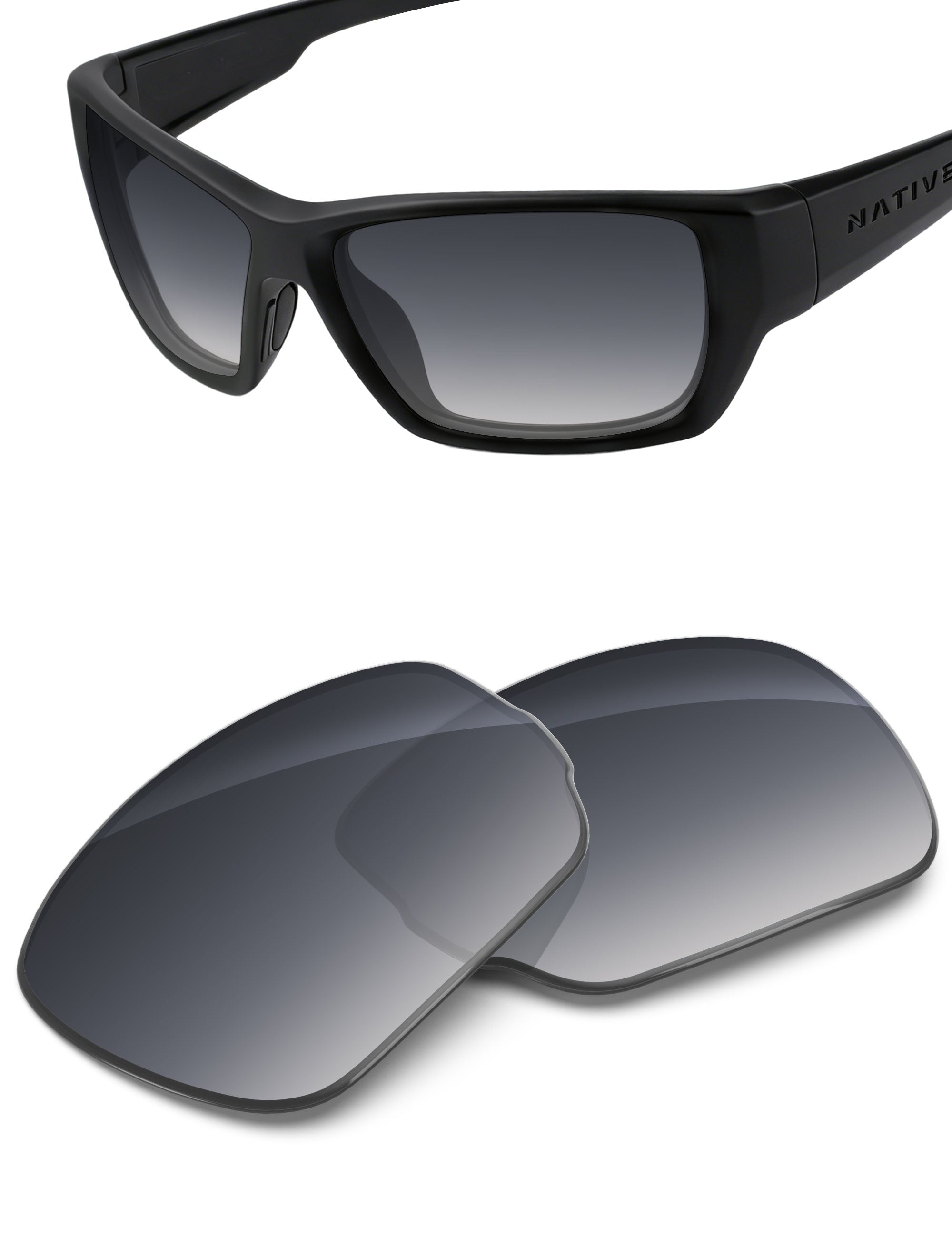 Gray Gradient-Non-Polarized