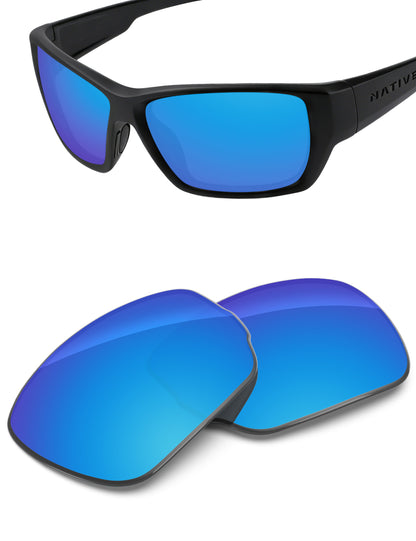 Sky Blue FlashMirror™-Non-Polarized