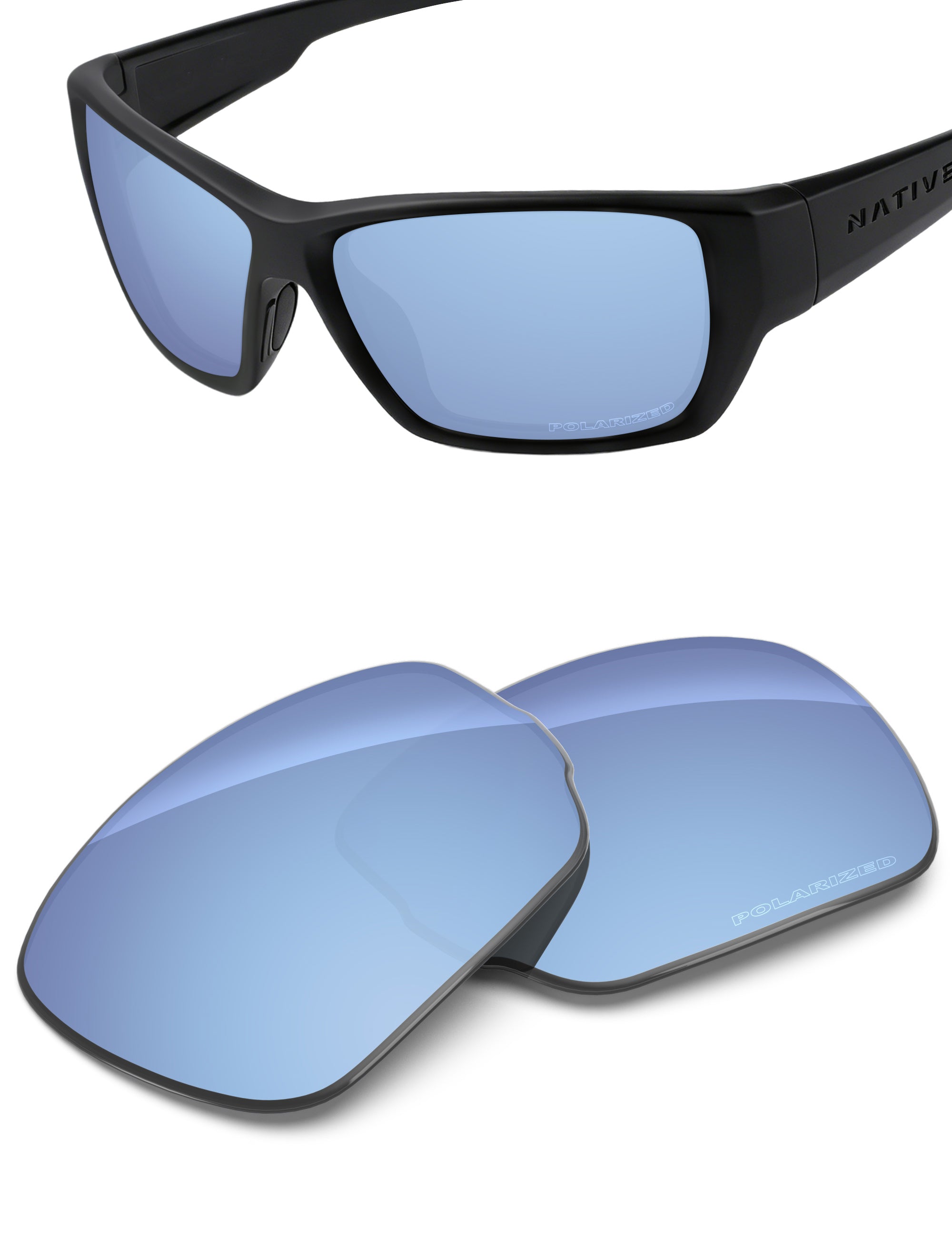 Aqua Blue FlashMirror™-Polarized