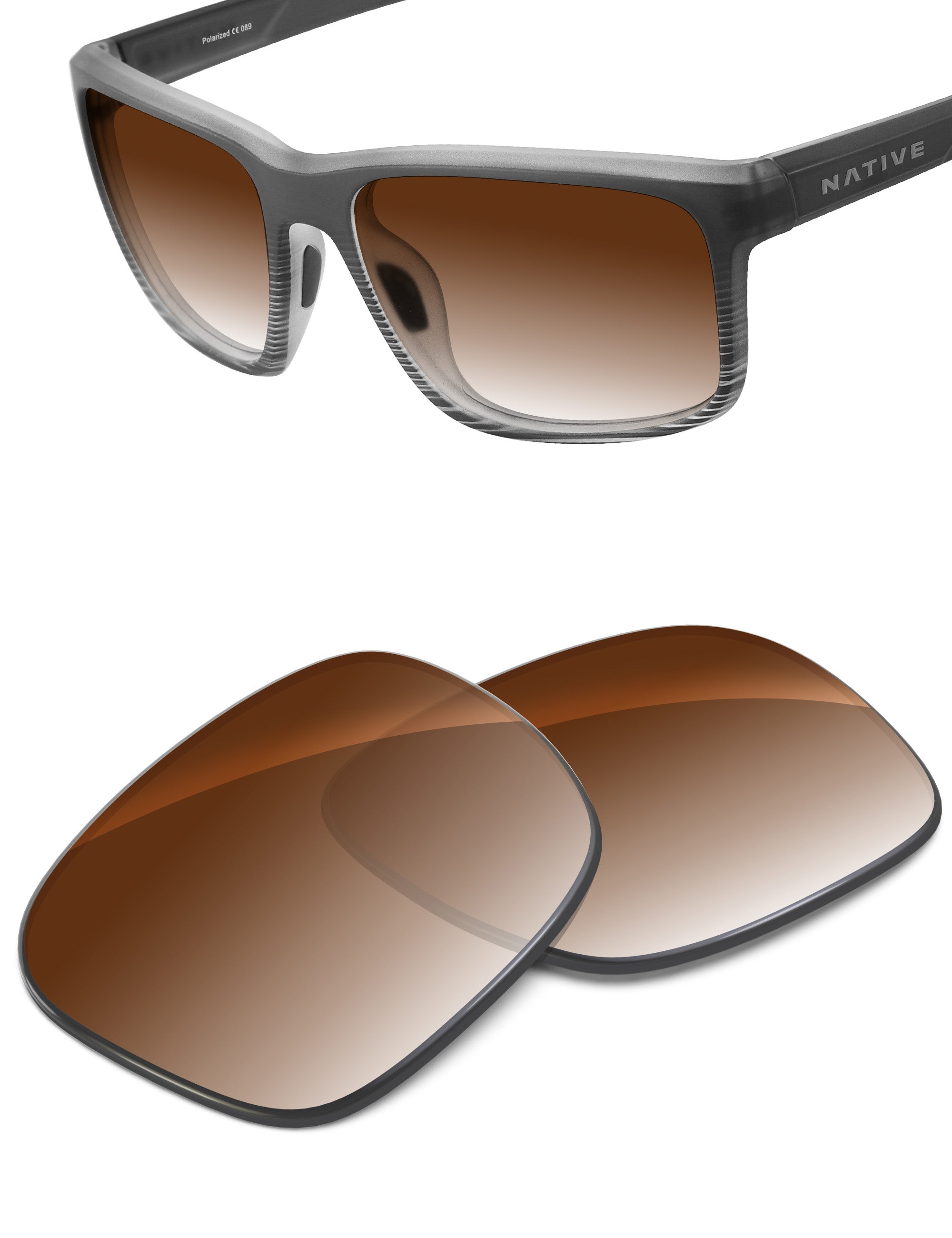 Brown Gradient-Non-Polarized