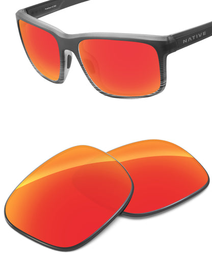 Fire Red FlashMirror™-Non-Polarized