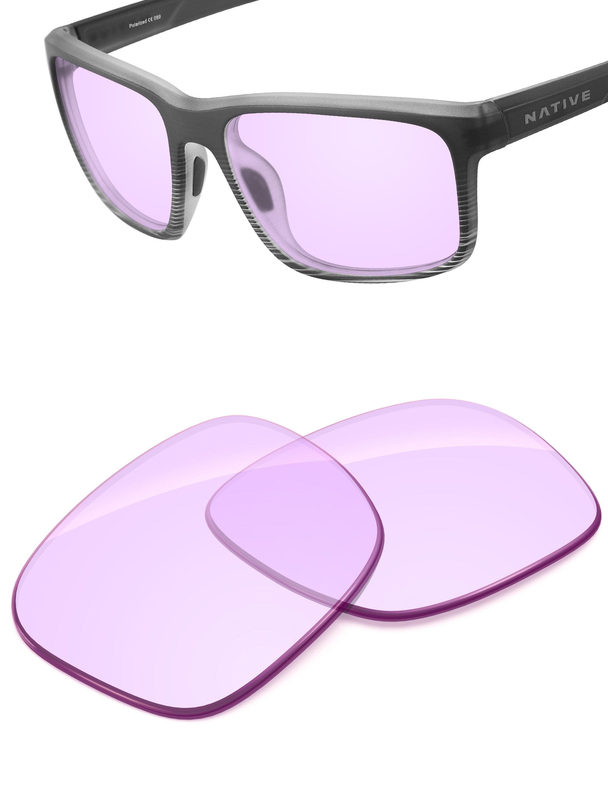 Low Light Pink-Non-Polarized