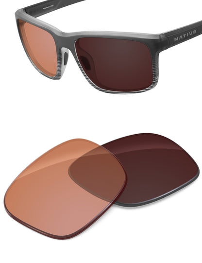 Orange Tint Photochromic-Non-Polarized