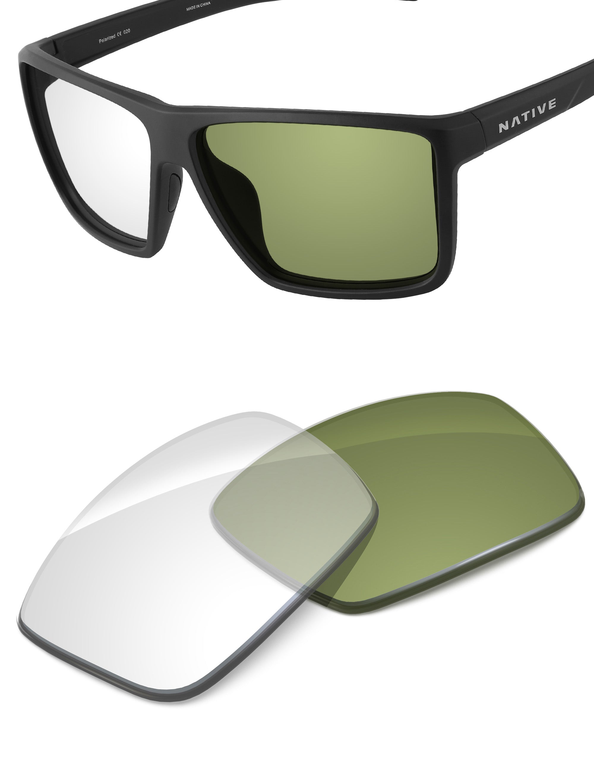 Adapt Green Photochromic-Non-Polarized