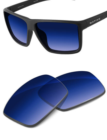 Aqua Blue Gradient-Non-Polarized