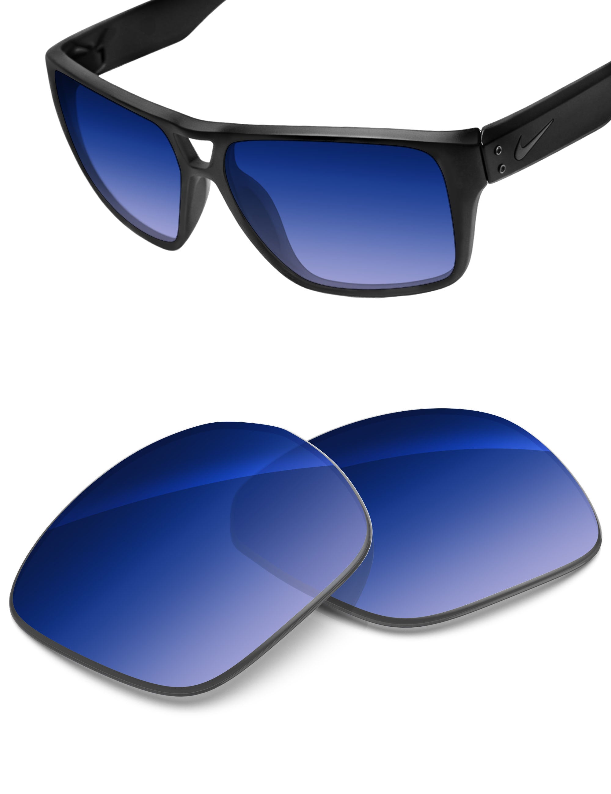 Aqua Blue Gradient-Non-Polarized