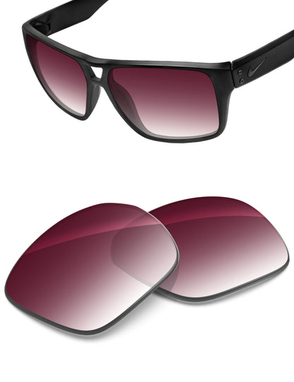 Wine Red Gradient-Non-Polarized