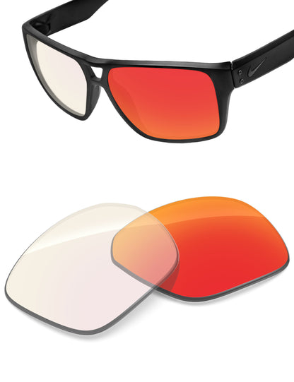 Fire Red FlashMirror™ Photochromic-Non-Polarized