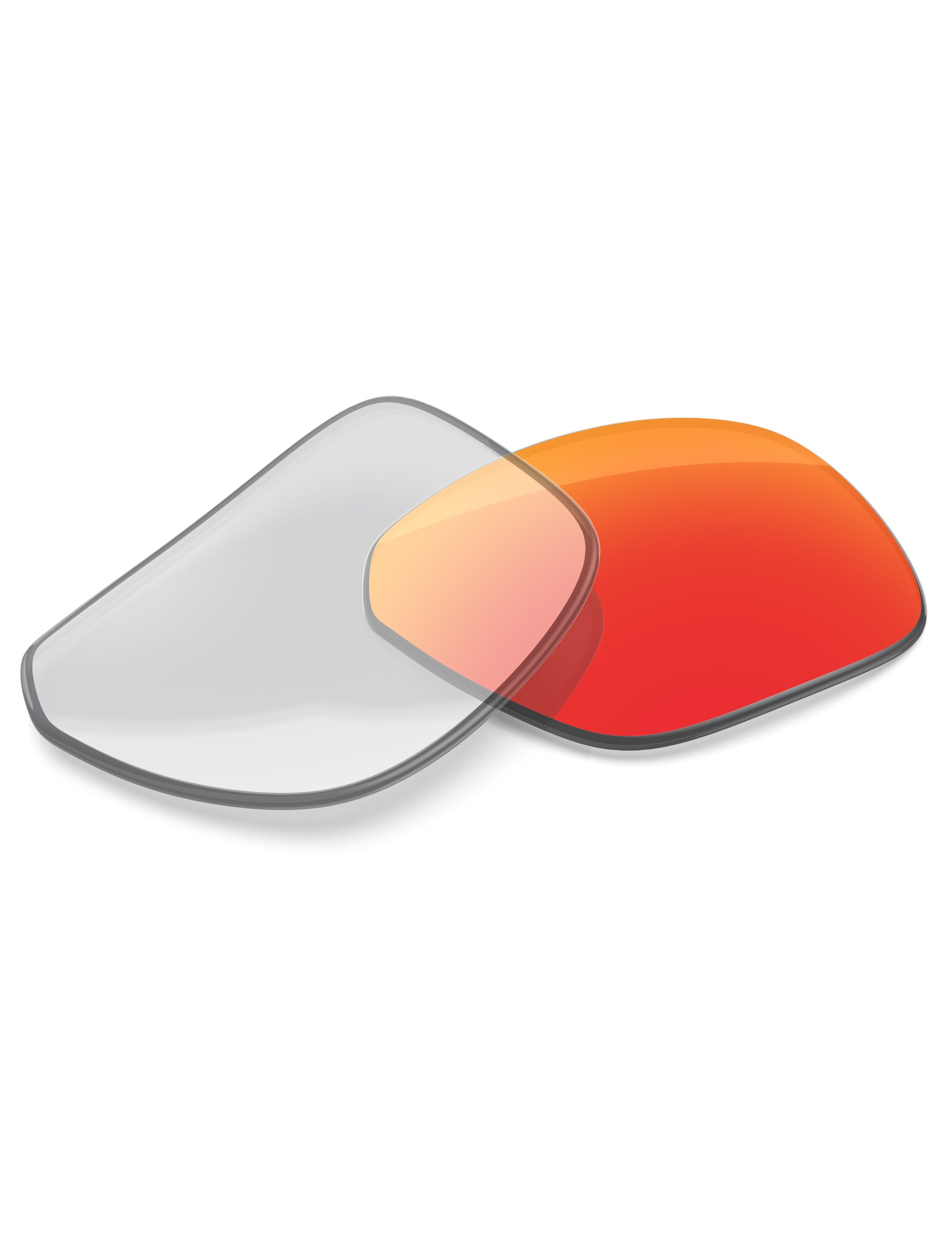 Fire Red FlashMirror™ Photochromic-Non-Polarized