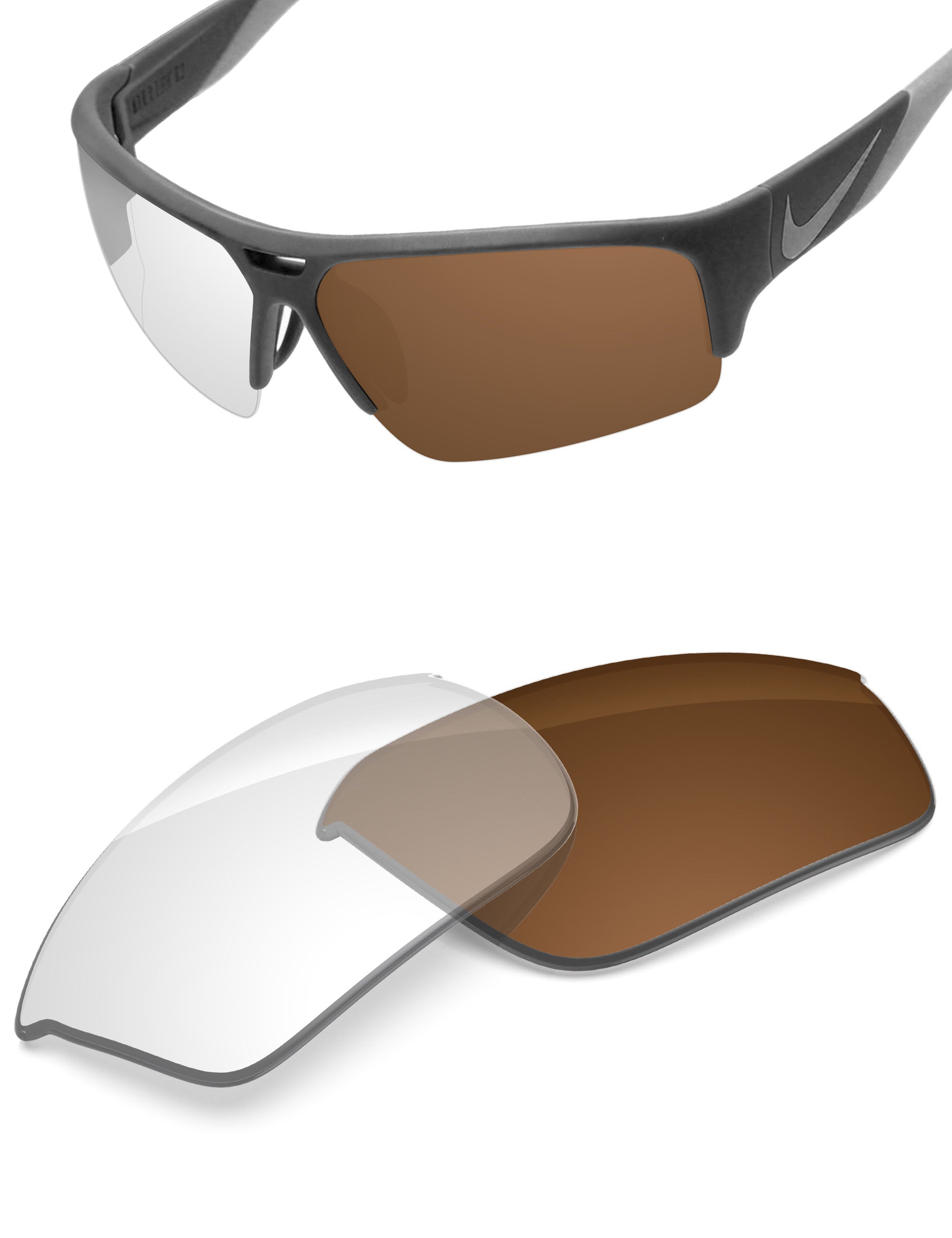 Adapt Brown Photochromic-Non-Polarized