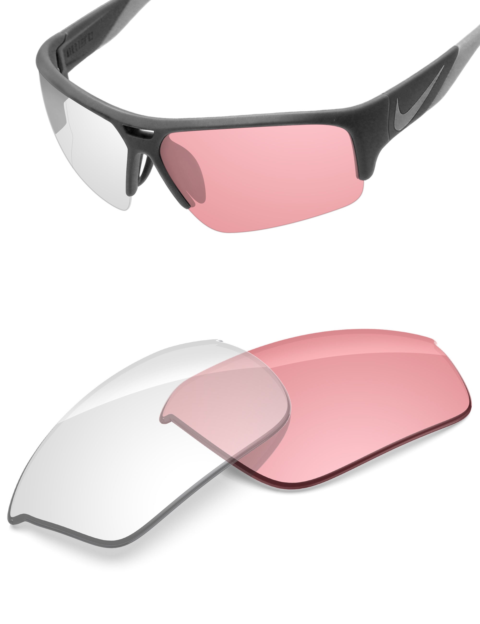 Adapt Pink Photochromic-Non-Polarized
