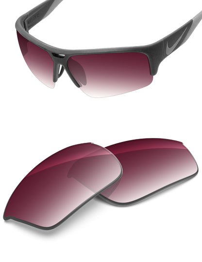 Wine Red Gradient-Non-Polarized